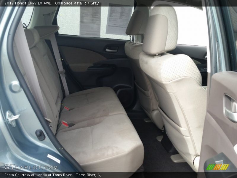Opal Sage Metallic / Gray 2012 Honda CR-V EX 4WD