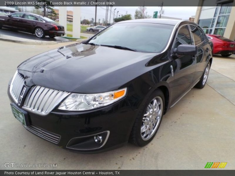 Tuxedo Black Metallic / Charcoal Black 2009 Lincoln MKS Sedan