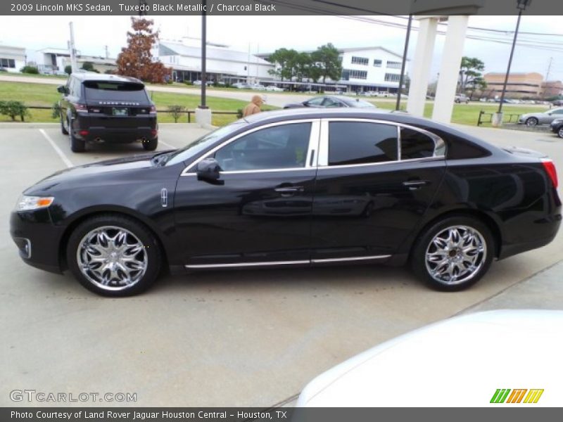 Tuxedo Black Metallic / Charcoal Black 2009 Lincoln MKS Sedan