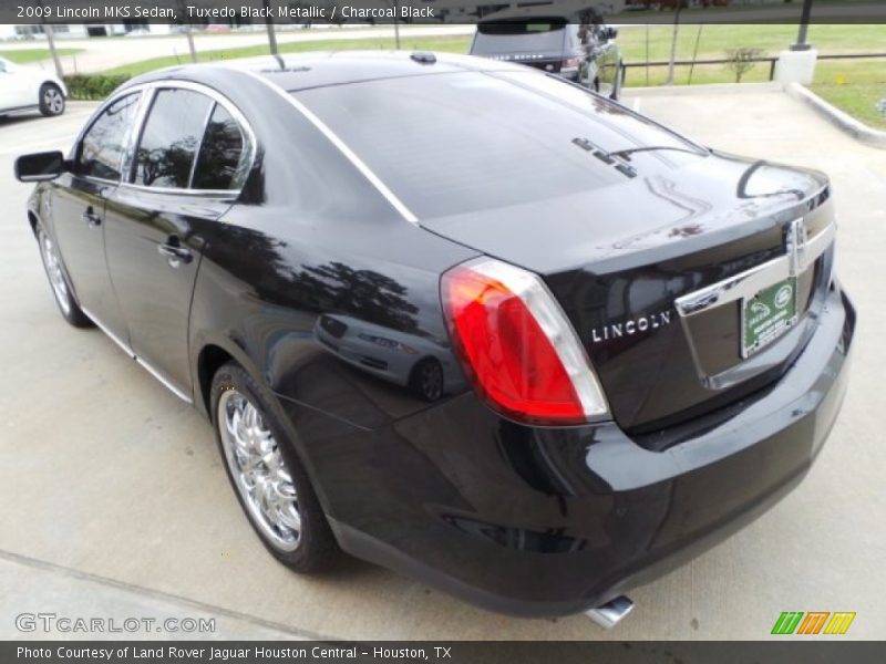 Tuxedo Black Metallic / Charcoal Black 2009 Lincoln MKS Sedan