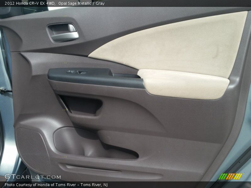 Opal Sage Metallic / Gray 2012 Honda CR-V EX 4WD