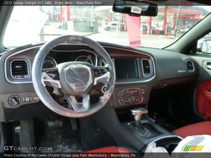 Dashboard of 2015 Charger SXT AWD