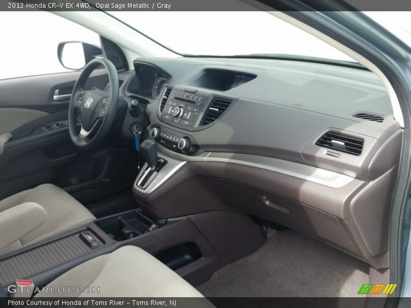 Opal Sage Metallic / Gray 2012 Honda CR-V EX 4WD