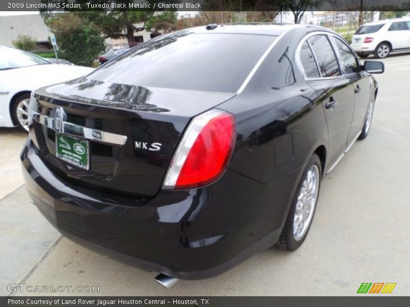 Tuxedo Black Metallic / Charcoal Black 2009 Lincoln MKS Sedan