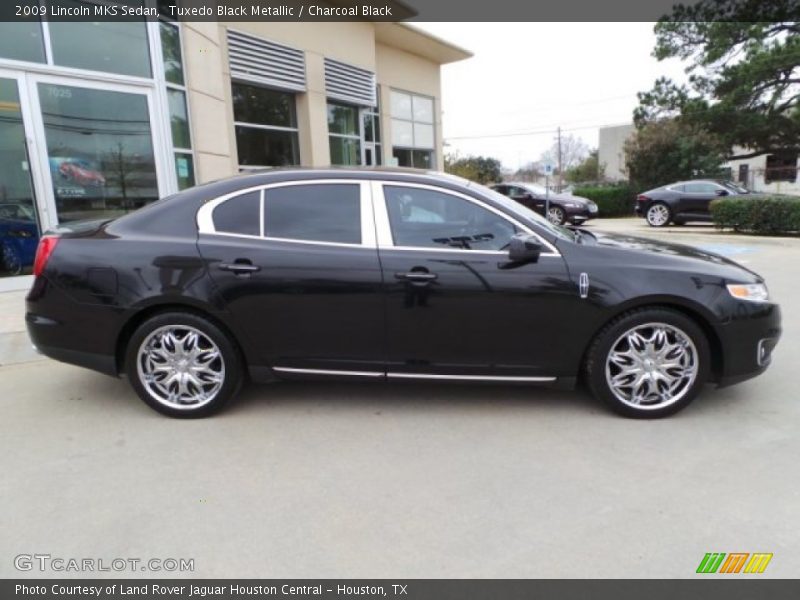 Tuxedo Black Metallic / Charcoal Black 2009 Lincoln MKS Sedan
