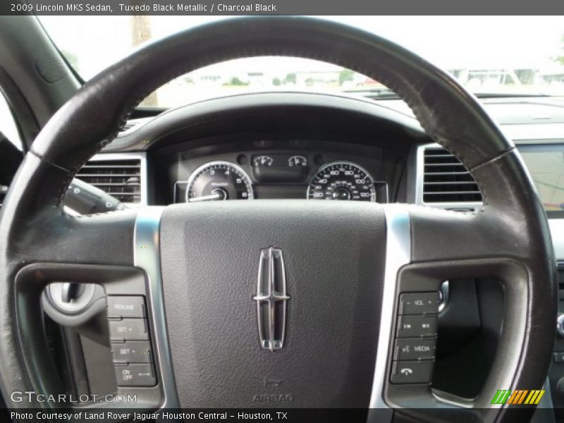 Tuxedo Black Metallic / Charcoal Black 2009 Lincoln MKS Sedan