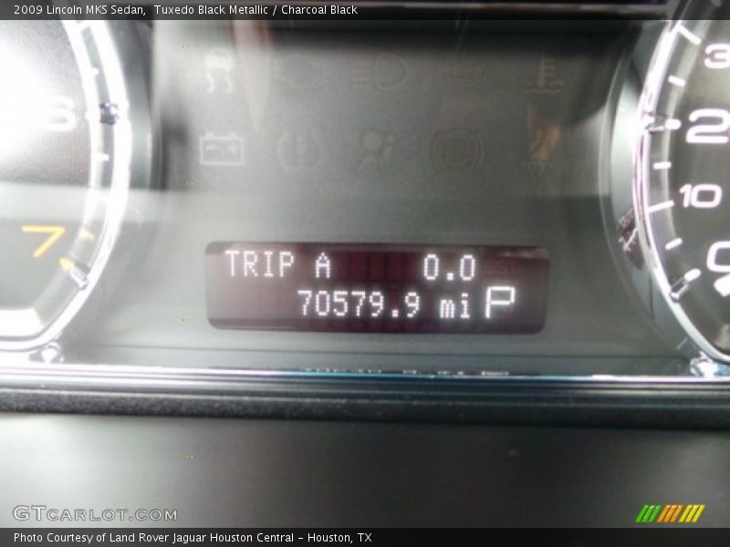 Tuxedo Black Metallic / Charcoal Black 2009 Lincoln MKS Sedan
