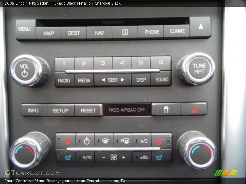 Tuxedo Black Metallic / Charcoal Black 2009 Lincoln MKS Sedan