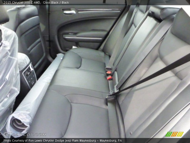 Gloss Black / Black 2015 Chrysler 300 C AWD