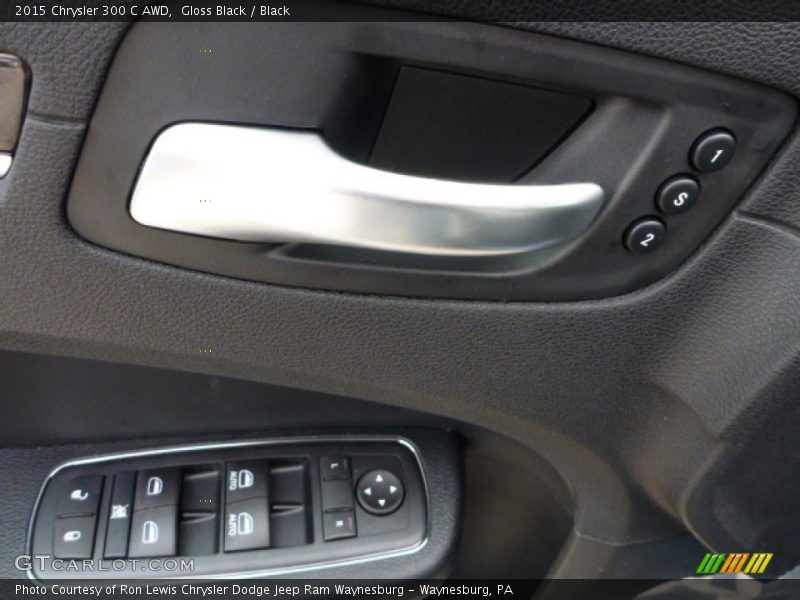 Gloss Black / Black 2015 Chrysler 300 C AWD
