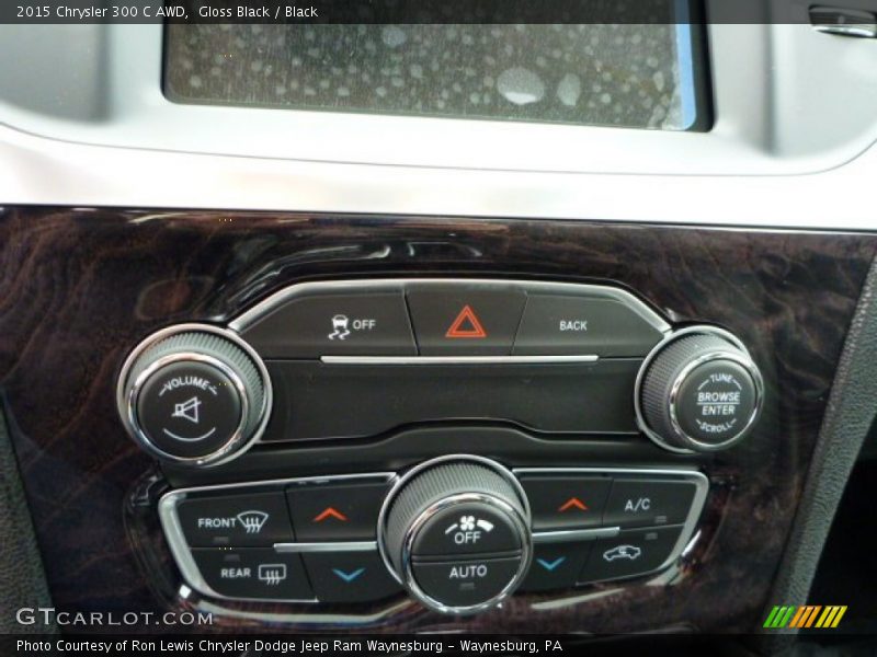 Gloss Black / Black 2015 Chrysler 300 C AWD