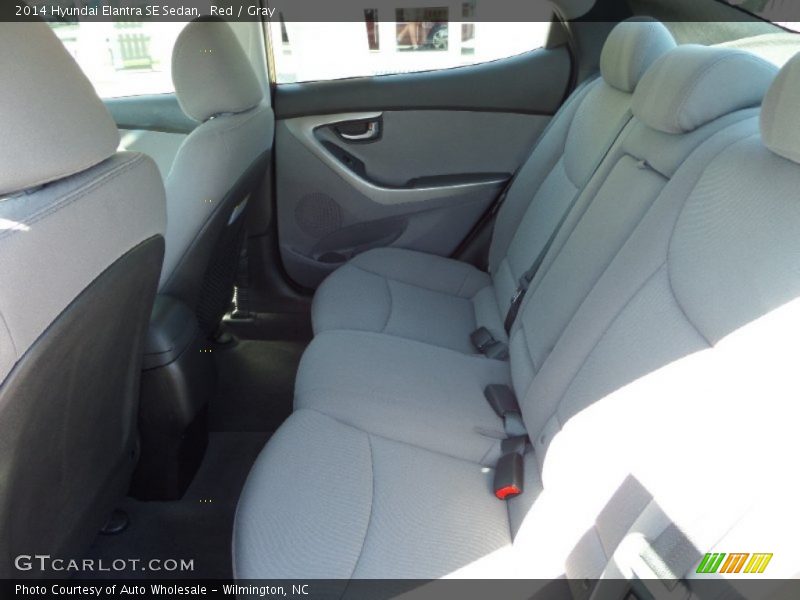 Red / Gray 2014 Hyundai Elantra SE Sedan