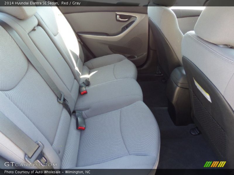 Red / Gray 2014 Hyundai Elantra SE Sedan