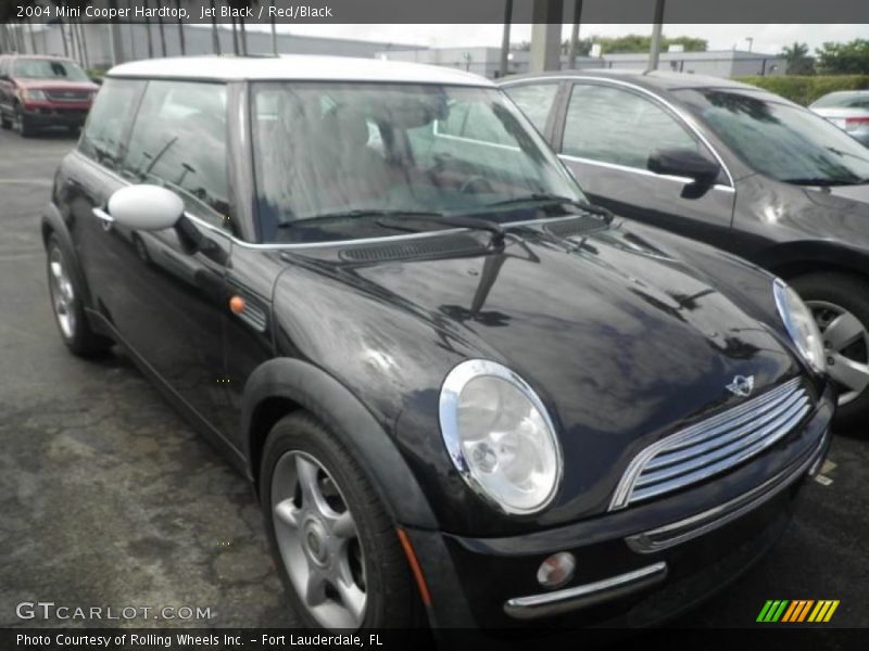 Jet Black / Red/Black 2004 Mini Cooper Hardtop