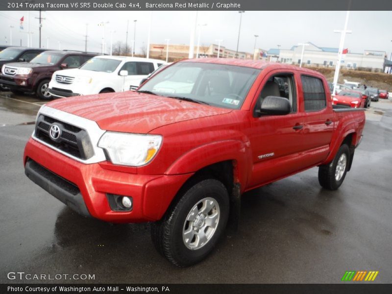 Front 3/4 View of 2014 Tacoma V6 SR5 Double Cab 4x4