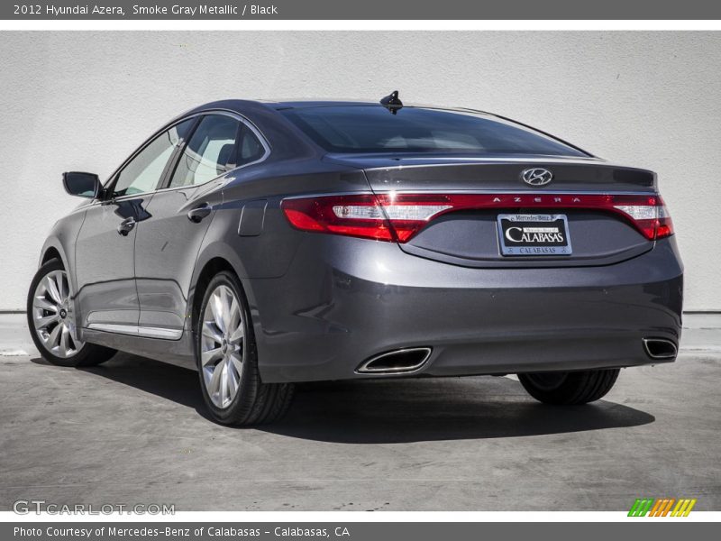 Smoke Gray Metallic / Black 2012 Hyundai Azera