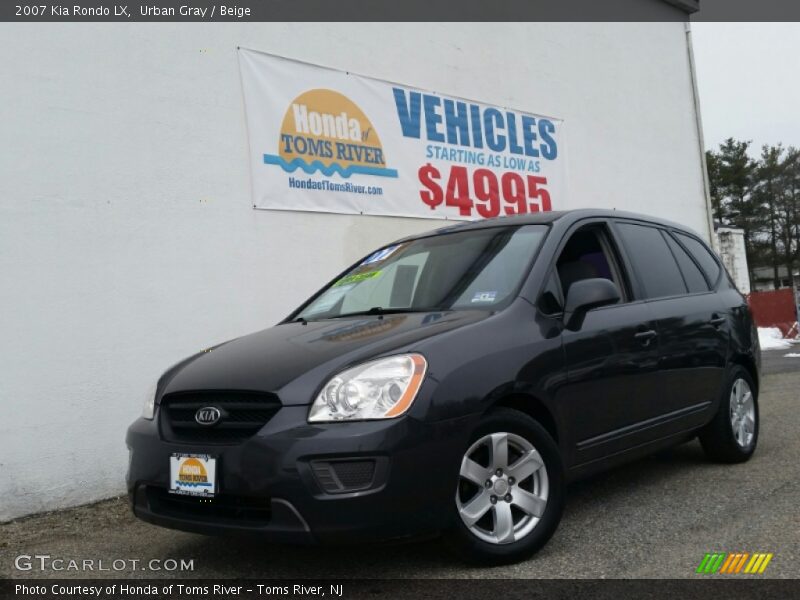 Urban Gray / Beige 2007 Kia Rondo LX