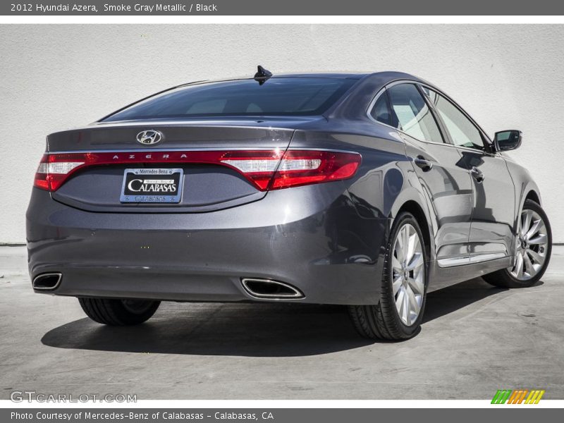 Smoke Gray Metallic / Black 2012 Hyundai Azera
