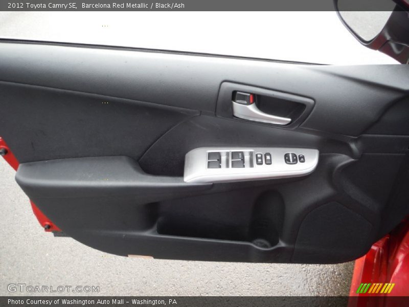 Barcelona Red Metallic / Black/Ash 2012 Toyota Camry SE