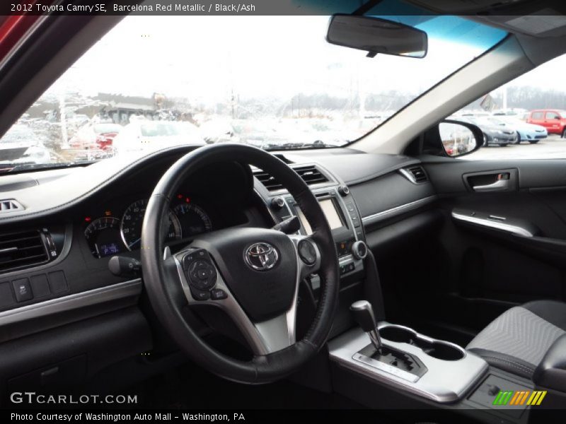 Barcelona Red Metallic / Black/Ash 2012 Toyota Camry SE