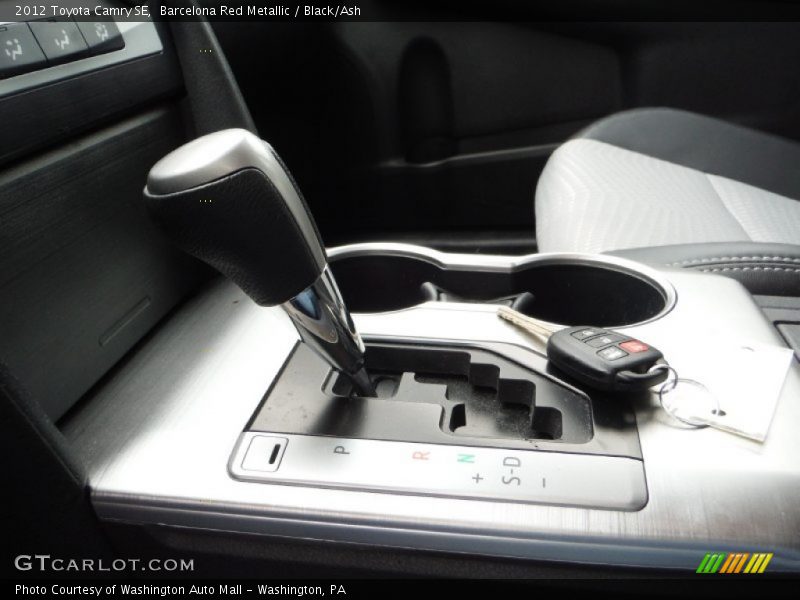 Barcelona Red Metallic / Black/Ash 2012 Toyota Camry SE