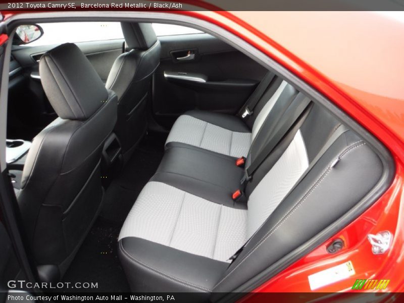 Barcelona Red Metallic / Black/Ash 2012 Toyota Camry SE