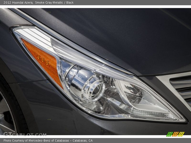 Smoke Gray Metallic / Black 2012 Hyundai Azera