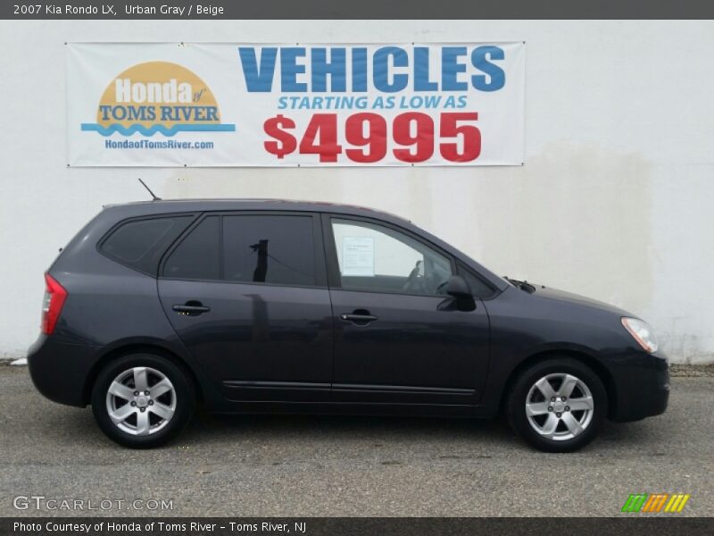 Urban Gray / Beige 2007 Kia Rondo LX