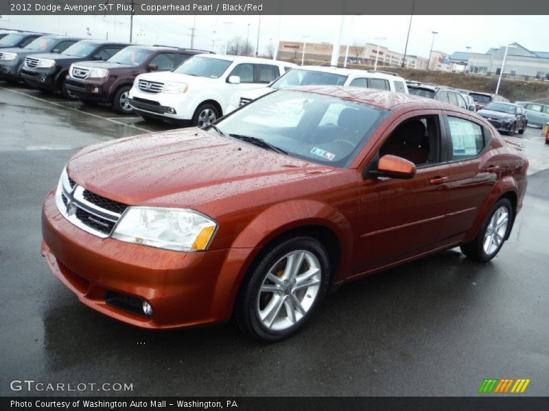 Front 3/4 View of 2012 Avenger SXT Plus