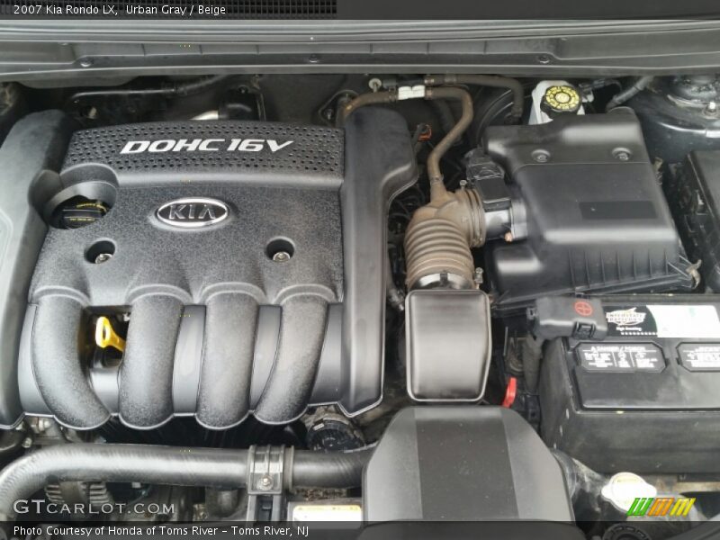  2007 Rondo LX Engine - 2.4 Liter DOHC 16 Valve 4 Cylinder
