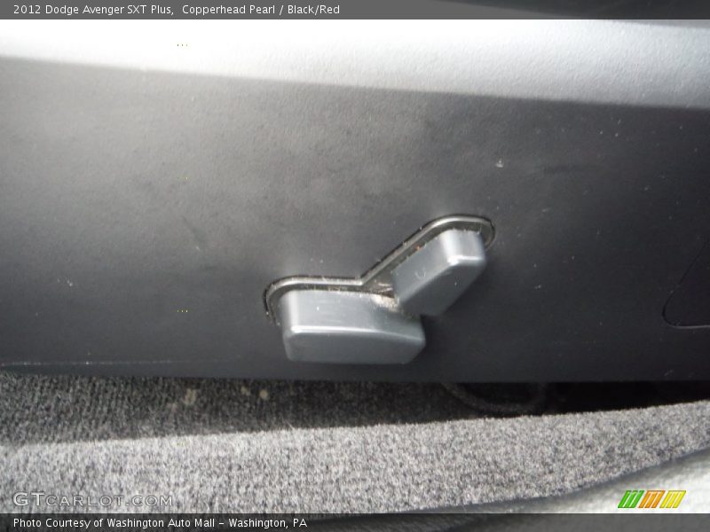 Copperhead Pearl / Black/Red 2012 Dodge Avenger SXT Plus
