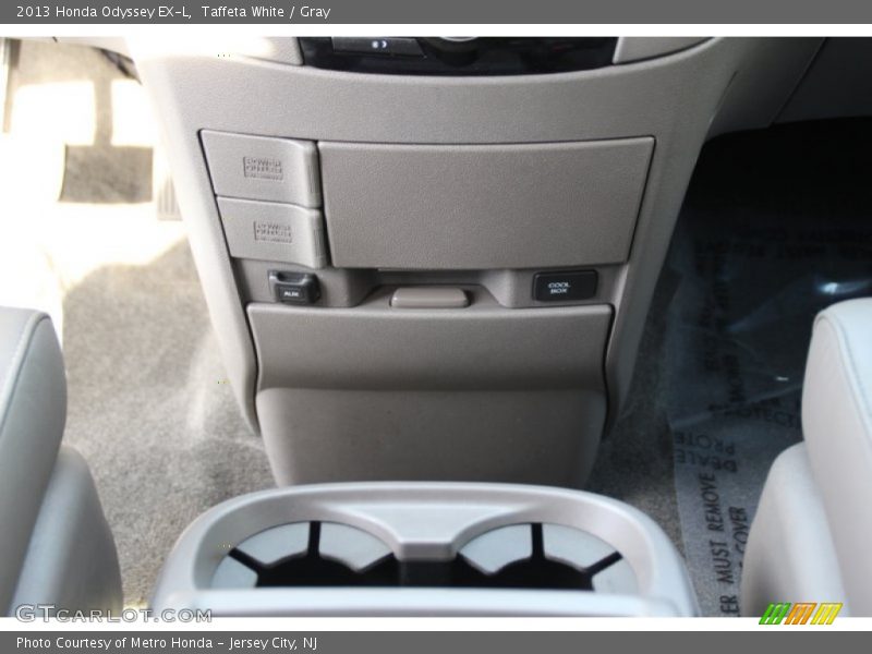 Taffeta White / Gray 2013 Honda Odyssey EX-L