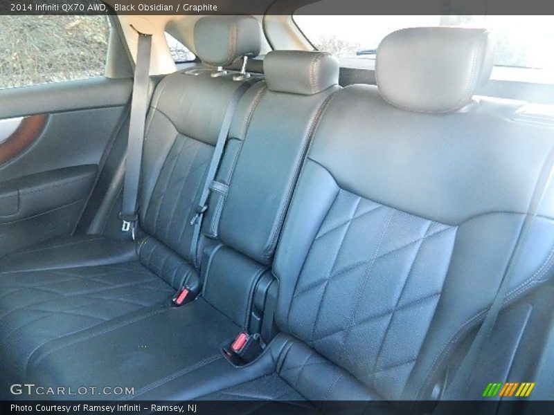 Black Obsidian / Graphite 2014 Infiniti QX70 AWD