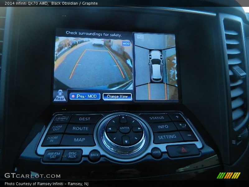 Black Obsidian / Graphite 2014 Infiniti QX70 AWD