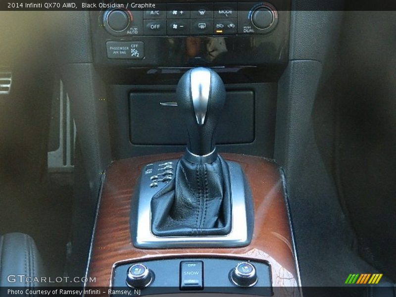  2014 QX70 AWD 7 Speed Automatic Shifter