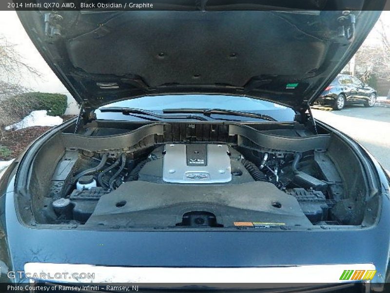  2014 QX70 AWD Engine - 3.7 Liter DOHC CVTCS 24-Valve V6