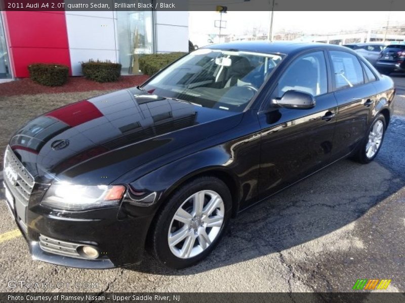 Brilliant Black / Black 2011 Audi A4 2.0T quattro Sedan