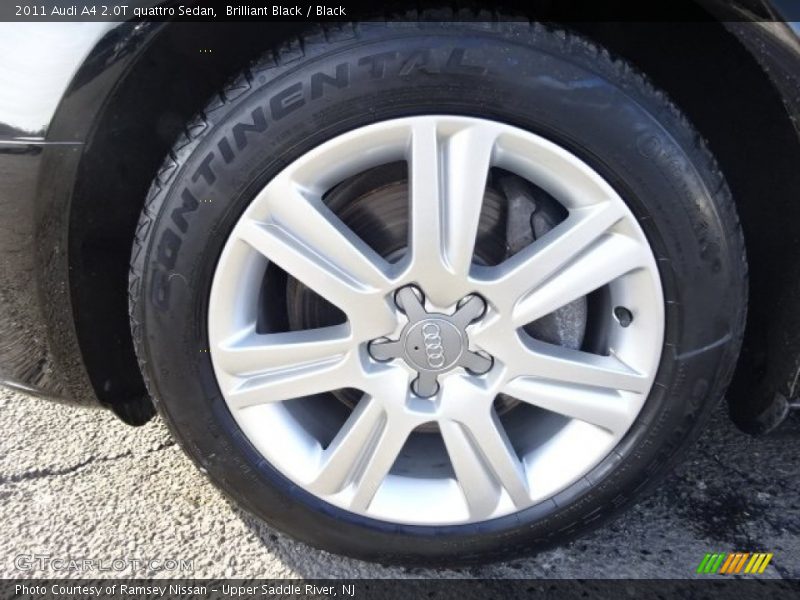 Brilliant Black / Black 2011 Audi A4 2.0T quattro Sedan