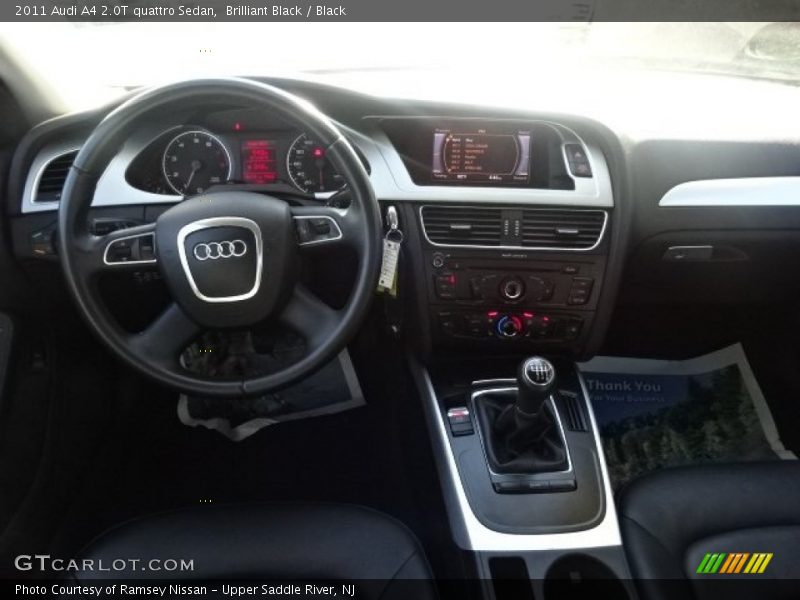 Brilliant Black / Black 2011 Audi A4 2.0T quattro Sedan