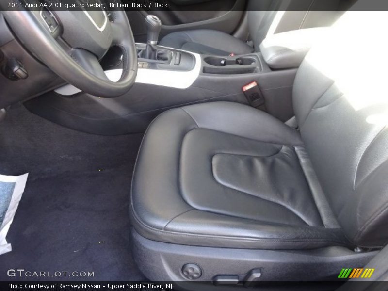 Brilliant Black / Black 2011 Audi A4 2.0T quattro Sedan