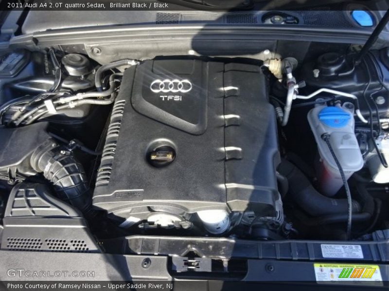 Brilliant Black / Black 2011 Audi A4 2.0T quattro Sedan