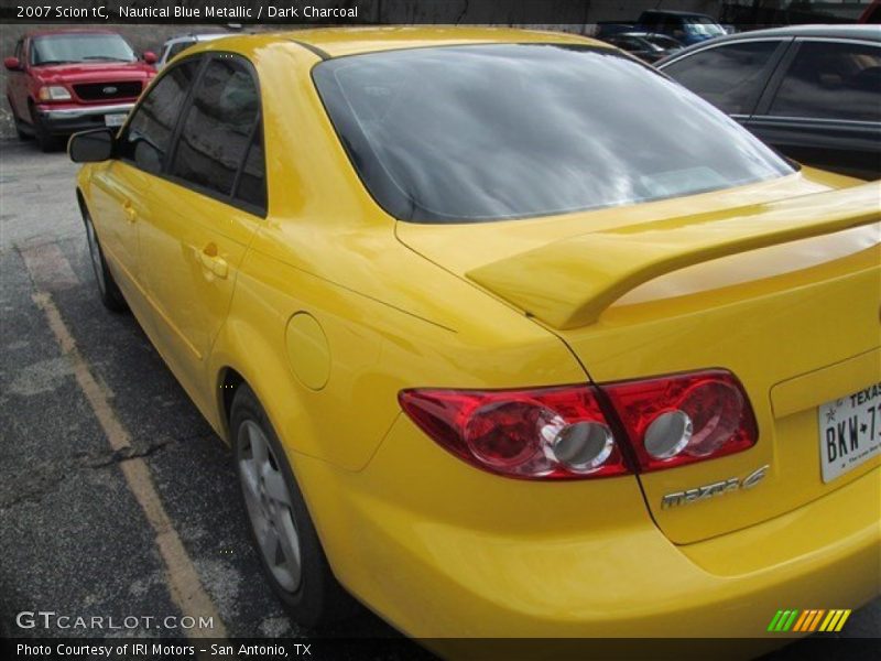 Nautical Blue Metallic / Dark Charcoal 2007 Scion tC