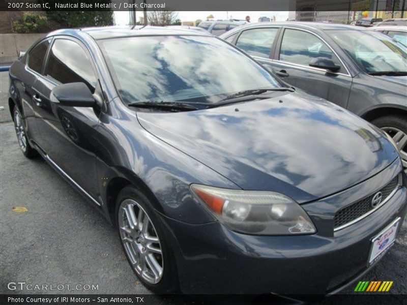 Nautical Blue Metallic / Dark Charcoal 2007 Scion tC