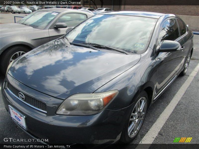 Nautical Blue Metallic / Dark Charcoal 2007 Scion tC