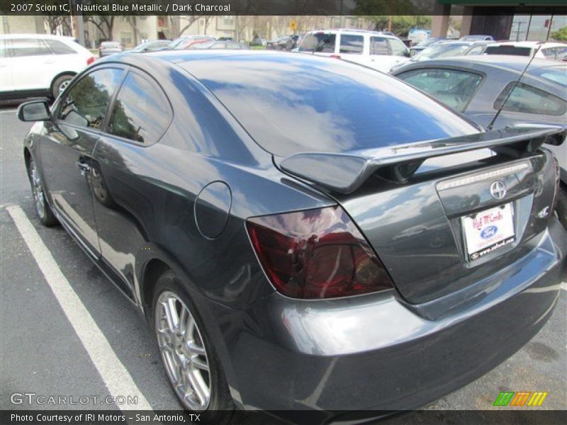 Nautical Blue Metallic / Dark Charcoal 2007 Scion tC