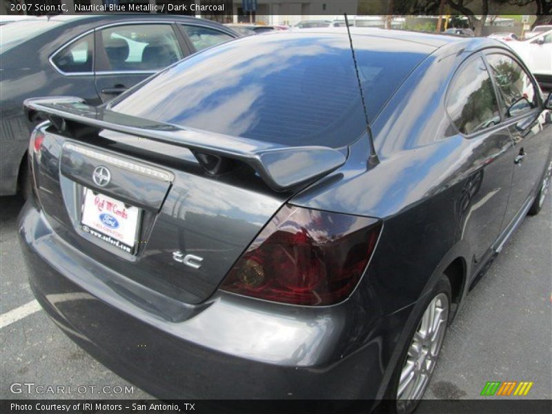 Nautical Blue Metallic / Dark Charcoal 2007 Scion tC