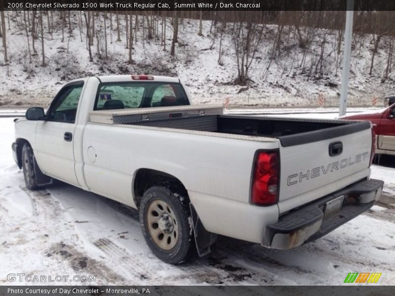 Summit White / Dark Charcoal 2006 Chevrolet Silverado 1500 Work Truck Regular Cab