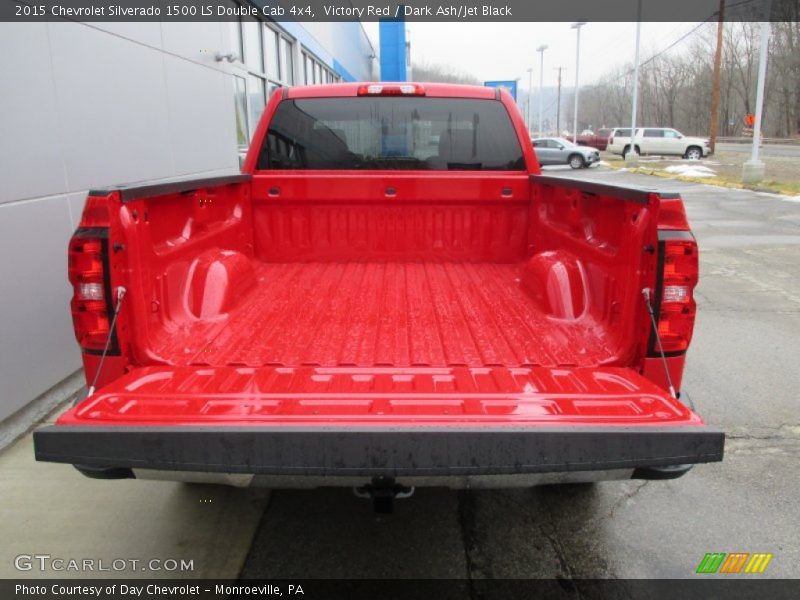 Victory Red / Dark Ash/Jet Black 2015 Chevrolet Silverado 1500 LS Double Cab 4x4