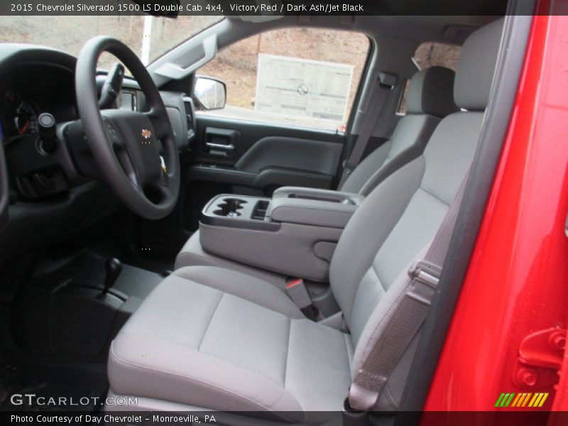 Front Seat of 2015 Silverado 1500 LS Double Cab 4x4
