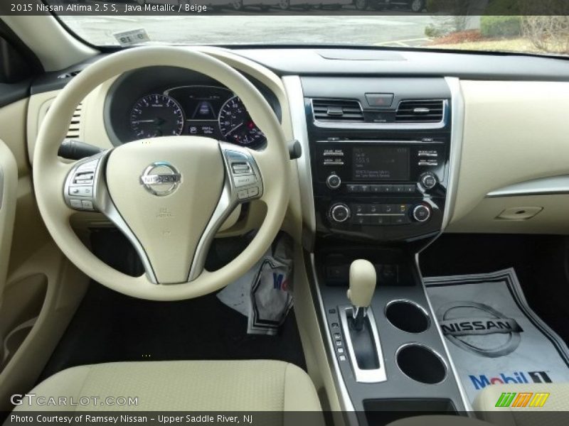 Java Metallic / Beige 2015 Nissan Altima 2.5 S